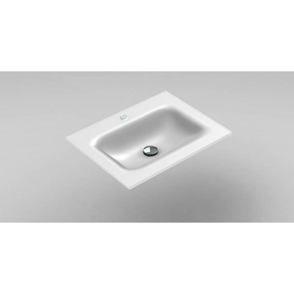 Play Basin Cx5 24''(60cm) Glass White