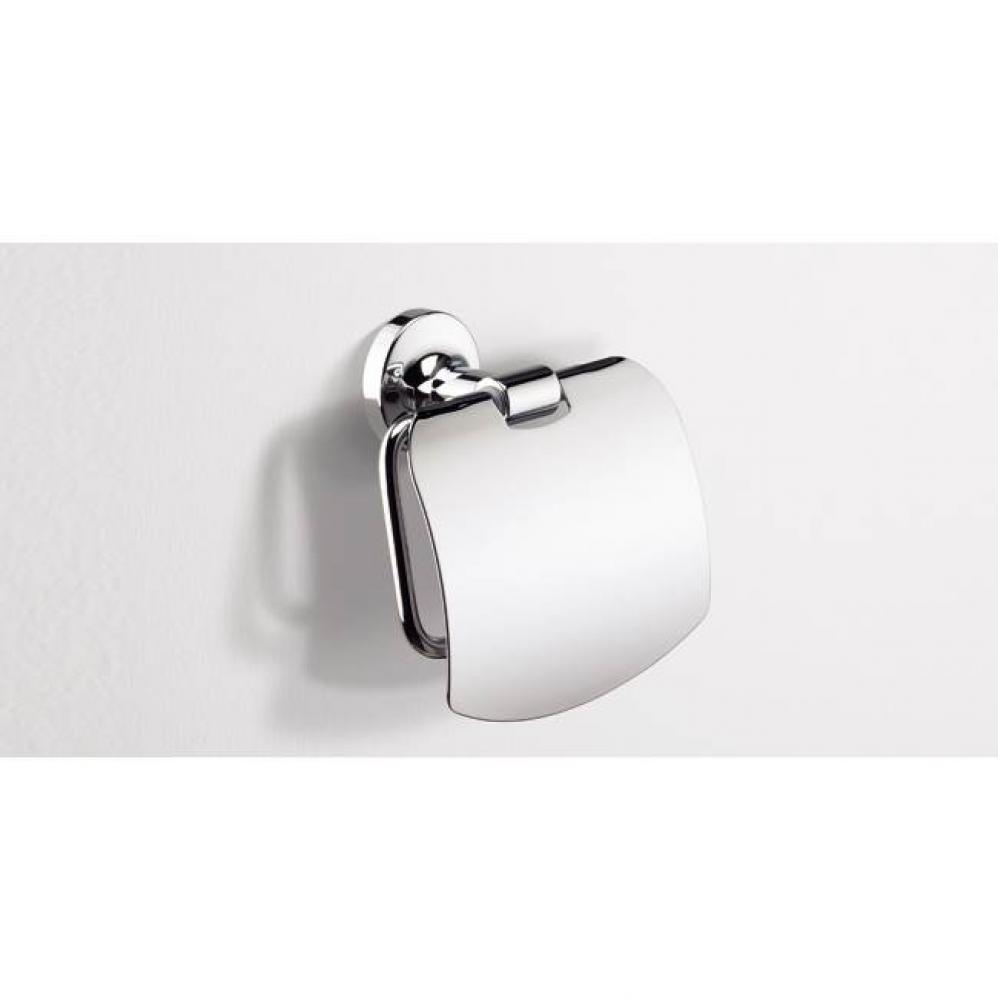 E-Plus Tp Roll Holder W/Lid Chrome