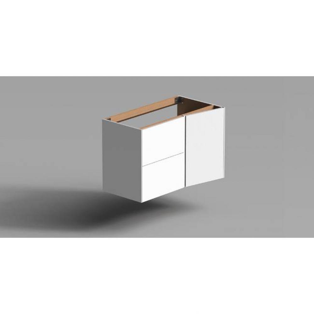 Fractal Cabinet 36''(90cm) Metal White