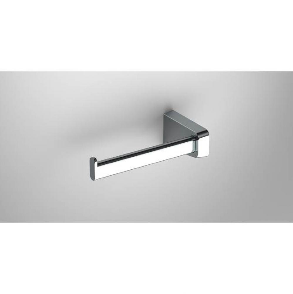 S6 Open Toilet Roll Holder Left Chrome