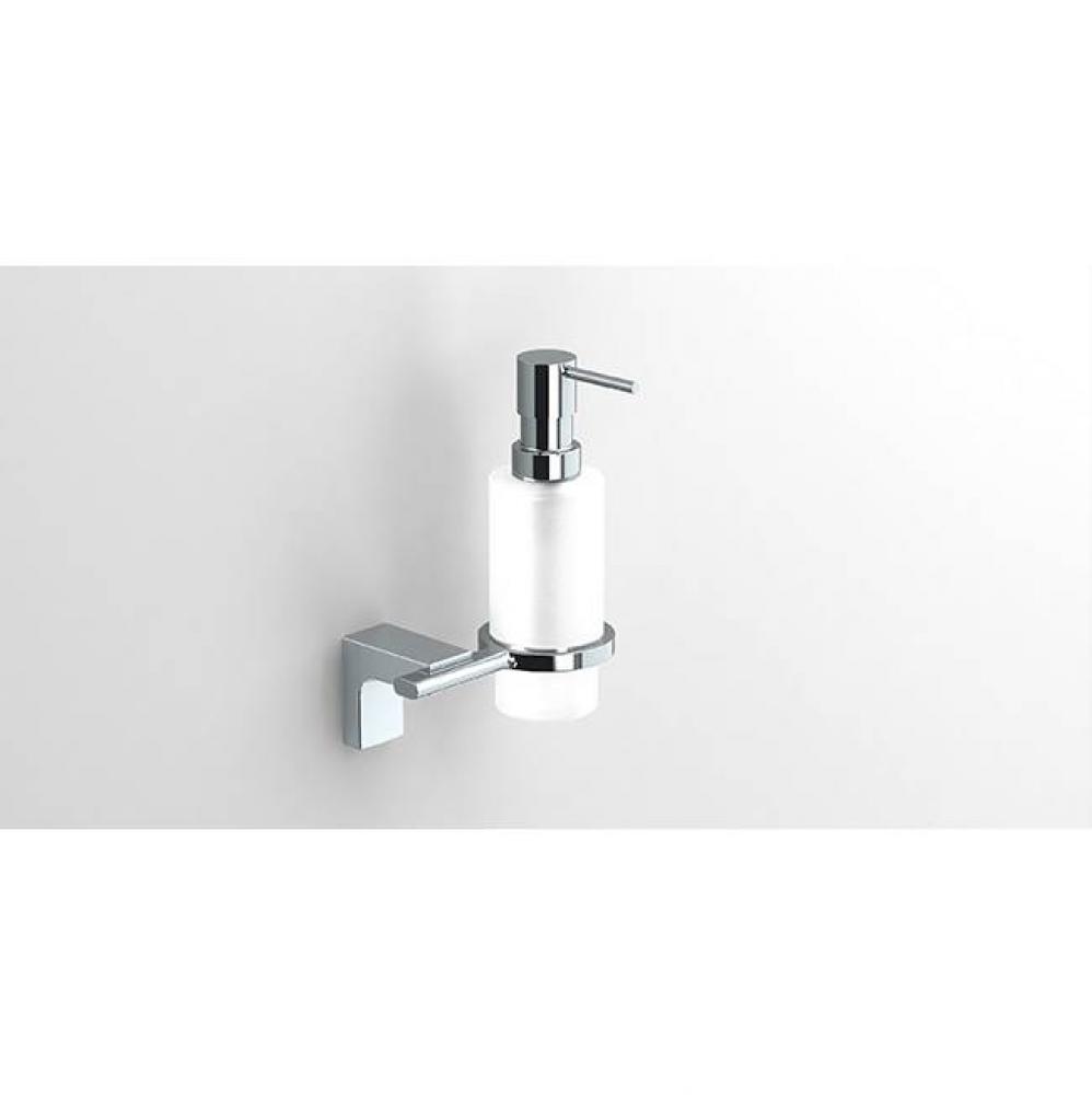 Eletech Soap Dispenser Wallmount Glass-Chrome