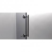 Sonia 152940 - Tecno Door Handle Bar and Hook 12''(30cm) Chrome