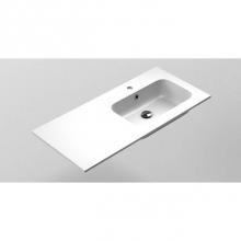 Sonia 168583 - Evolve MX3 Basin 40''(100cm) Offset Rt M-Solid (Matte)