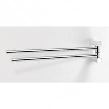 Sonia 168019 - Towel Bar (S-Cube) Swing Double Square Chrome