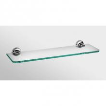 Sonia 118045 - E-Plus Shelf 20''(50cm) Glass-Chrome