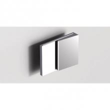 Sonia 155309 - Mirror Cabinet Fractal 28X35''(70X90cm) Metal Platino