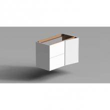 Sonia 154418 - Fractal Cabinet 36''(90cm) Metal White