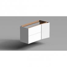 Sonia 154456 - Fractal Cabinet 44''(110cm) Metal White