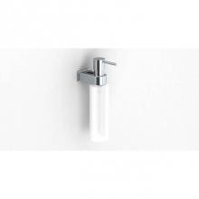 Sonia 119257 - Nakar Soap Dispenser Wall Mount Glass-Chrome