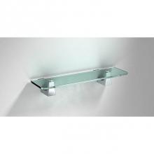 Sonia 131617 - S7 Shelf 20''(50cm) Glass-Chrome