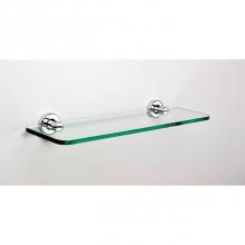 Sonia 116843 - Tecno Shelf 20''(50cm) Glass-Chrome