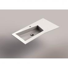 Sonia 154326 - SONIA -FRACTAL BASIN RX1 1Ø 35'' (90cm) SOLID SURFACE (MATTE)(D)