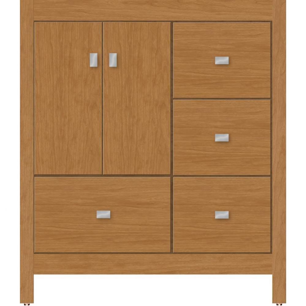 30 X 21 X 34.5 Alki Essence Vanity Slab Nat Cherry Rh