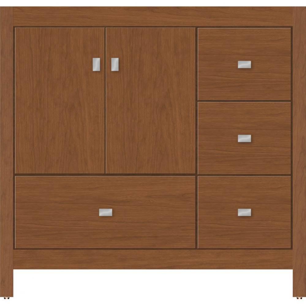 36 X 21 X 34.5 Alki Essence Vanity Slab Cinn Cherry Rh