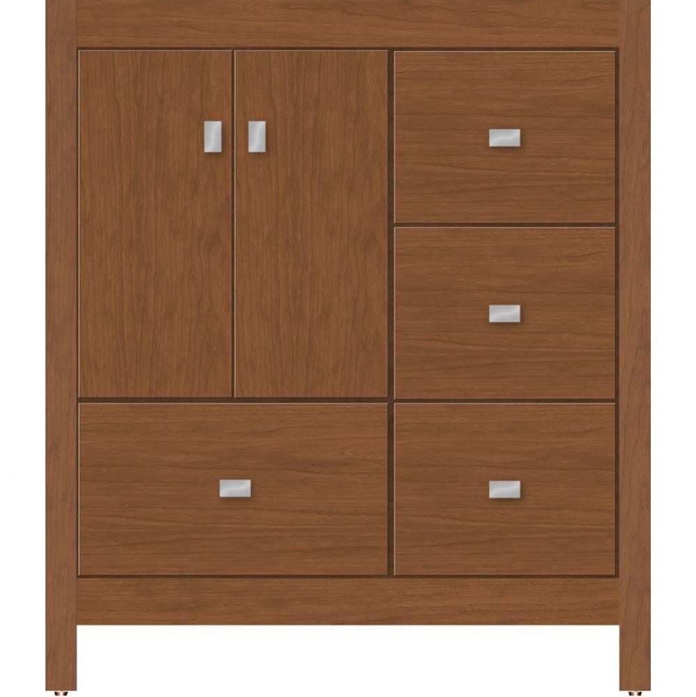 30 X 21 X 34.5 Alki Essence Vanity Slab Cinn Cherry Rh