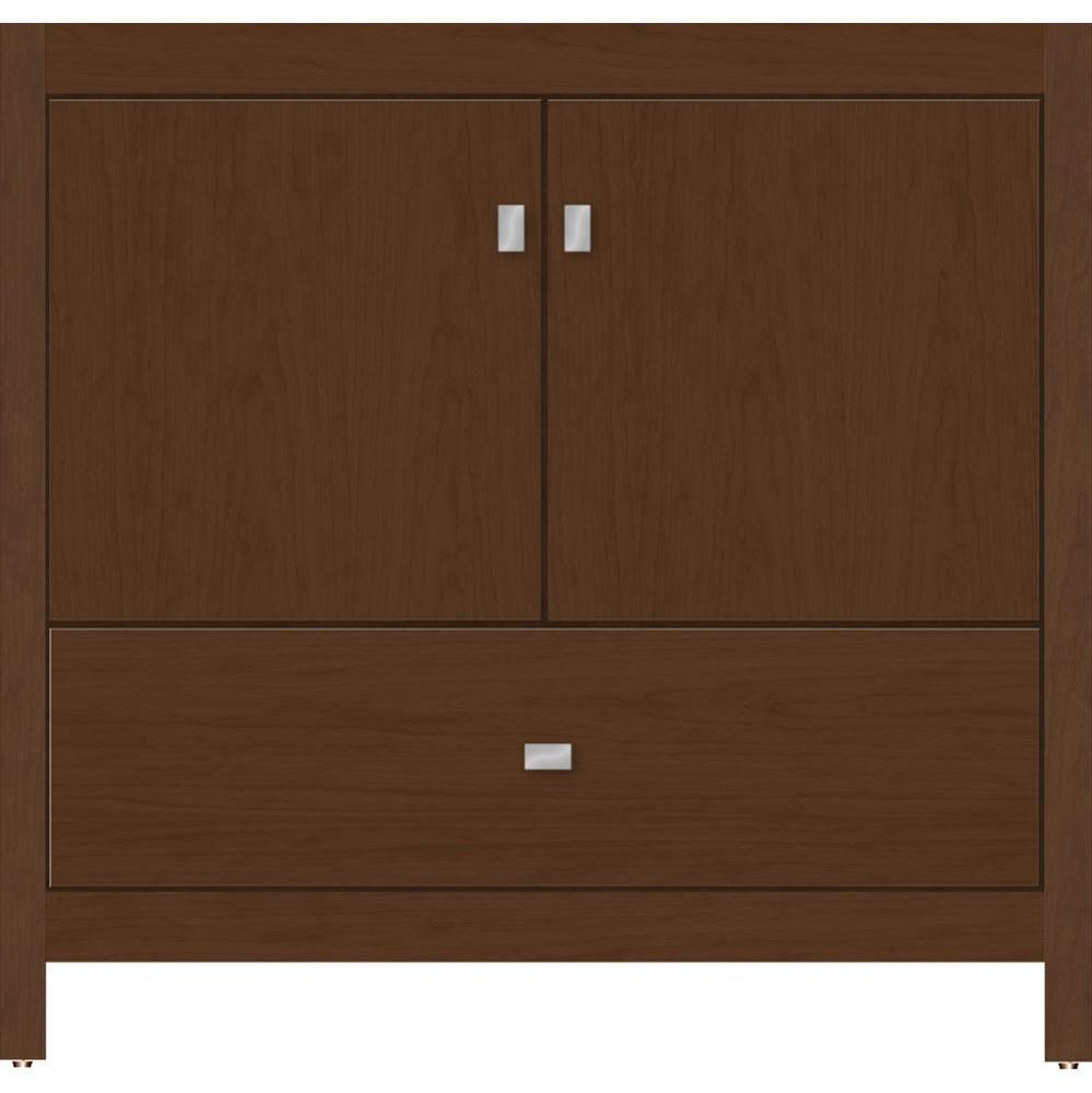36 X 21 X 34.5 Alki Essence Vanity Slab Pecan Cherry Std