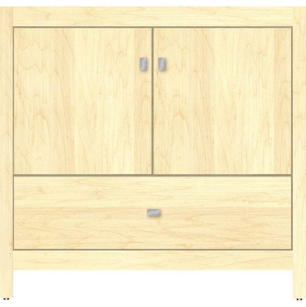 36 X 18.5 X 34.5 Alki Essence Vanity Slab Nat Maple Std