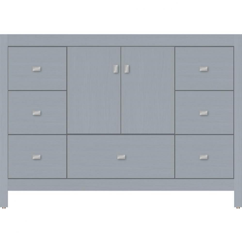 48 X 21 X 34.5 Alki Essence Vanity Slab Silver Oak Sb