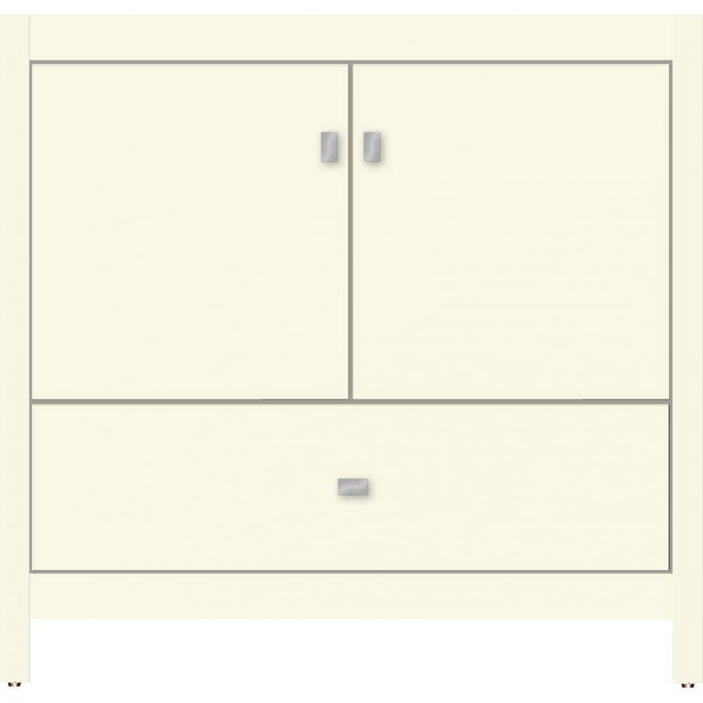 36 X 21 X 34.5 Alki Essence Vanity Slab Sat Biscuit Std