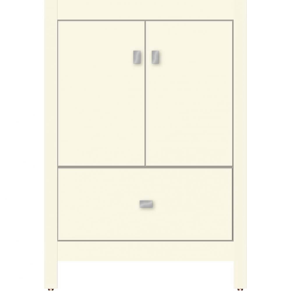 24 X 18.5 X 34.5 Alki Essence Vanity Slab Sat Biscuit Std