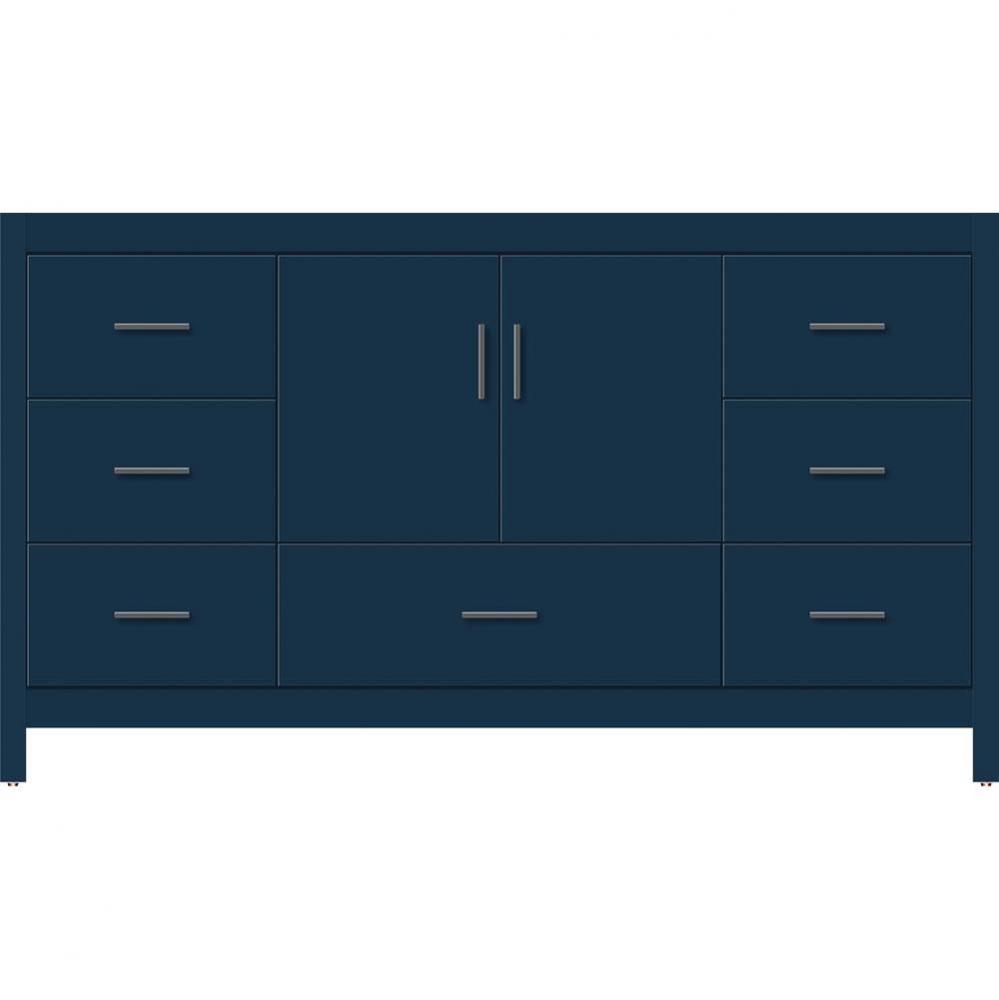 60 X 18.5 X 34.5 Alki Essence Vanity Slab Lapis Night Sb