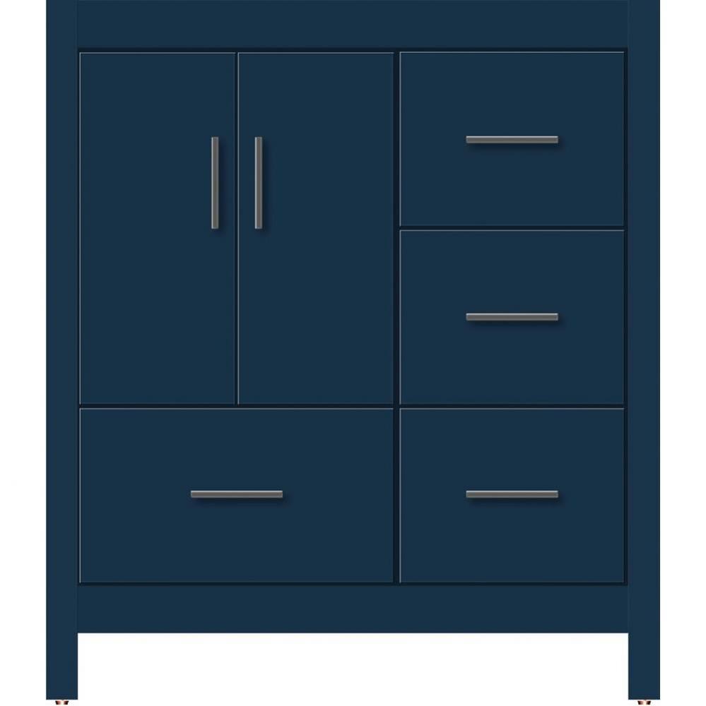 30 X 21 X 34.5 Alki Essence Vanity Slab Lapis Night Rh