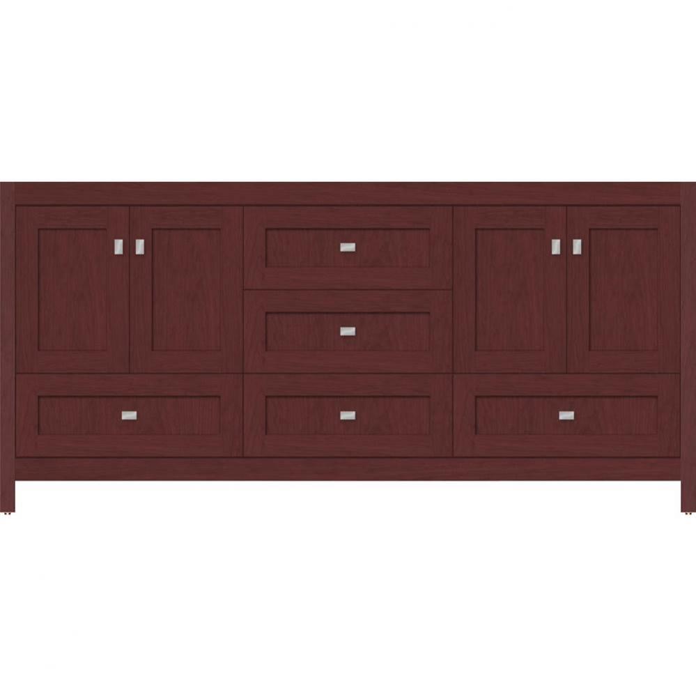 72 X 21 X 34.5 Alki Essence Vanity Shaker Dk Cherry Db