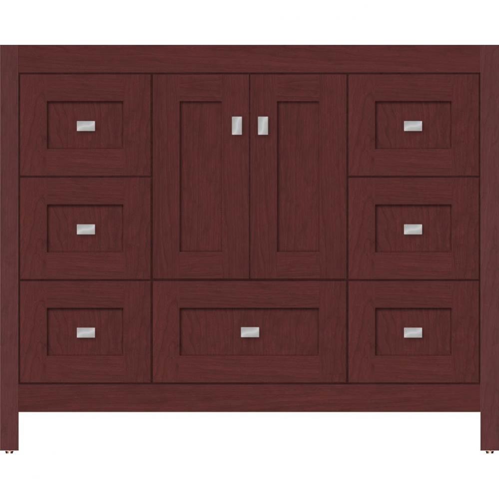 42 X 21 X 34.5 Alki Essence Vanity Shaker Dk Cherry Sb