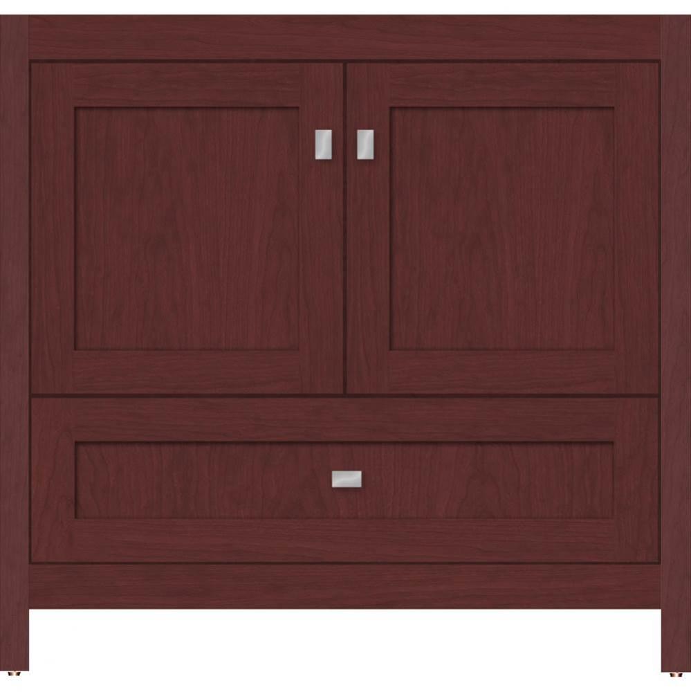 36 X 18.5 X 34.5 Alki Essence Vanity Shaker Dk Cherry Std