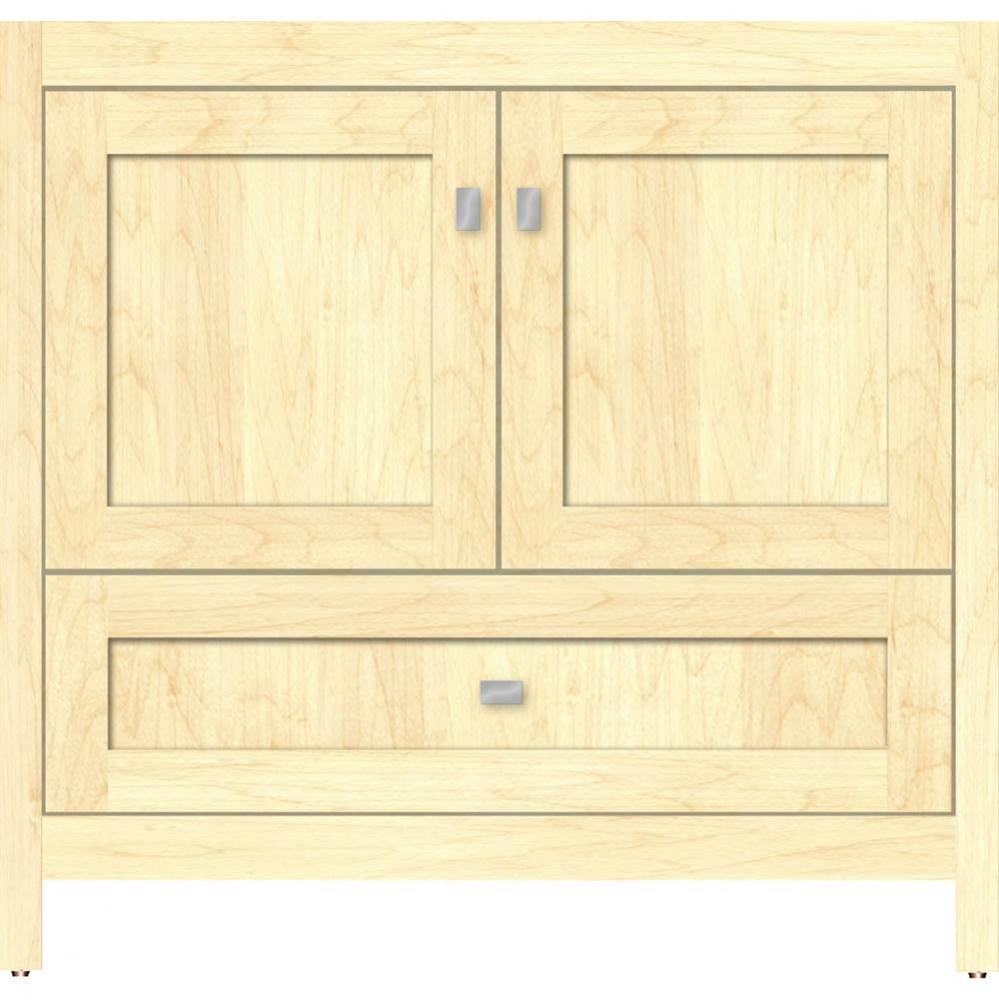 36 X 18.5 X 34.5 Alki Essence Vanity Shaker Nat Maple Std