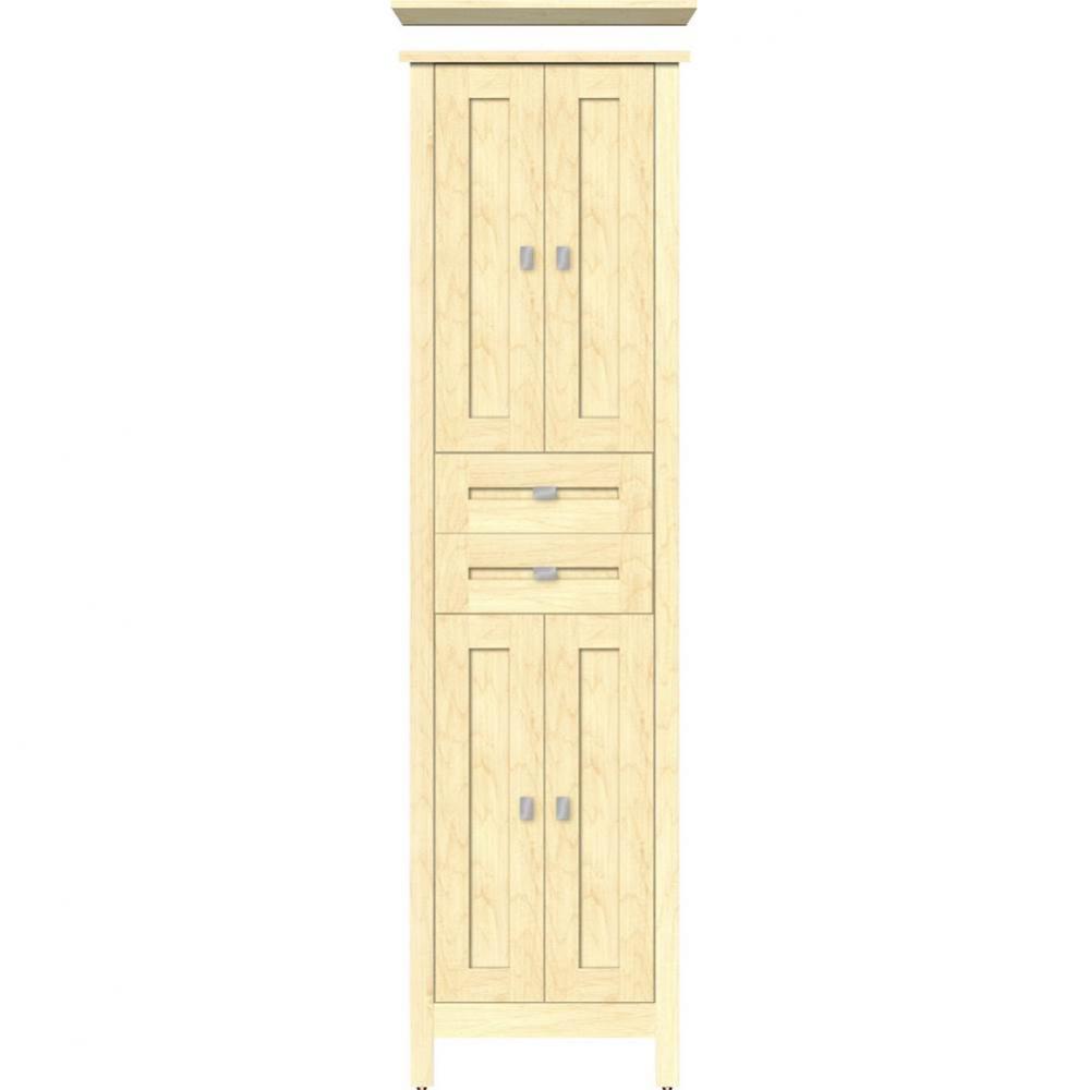 19.5 X 21 X 70 Alki Essence Linen Shaker Nat Maple