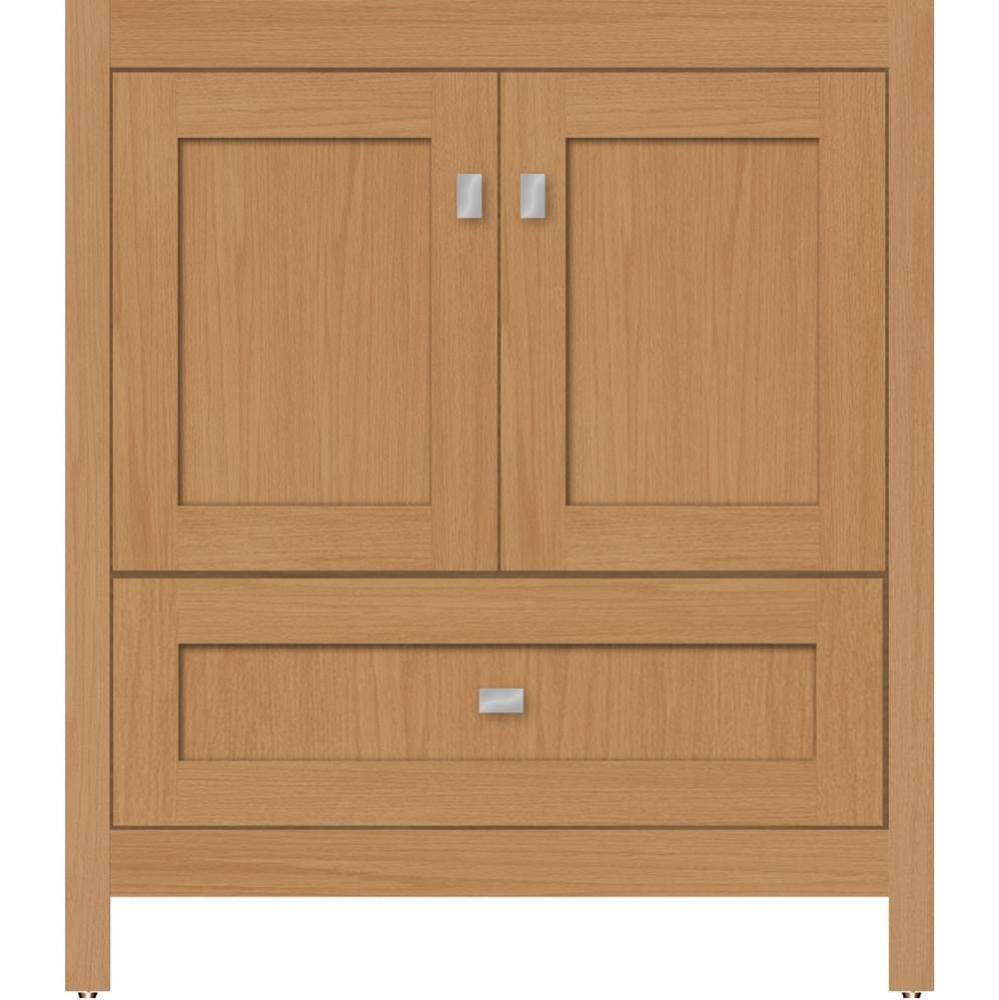 30 X 18.5 X 34.5 Alki Essence Vanity Shaker Nat Oak Std