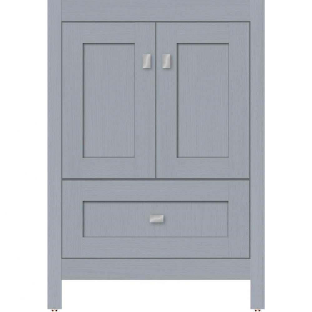 24 X 21 X 34.5 Alki Essence Vanity Shaker Silver Oak Std