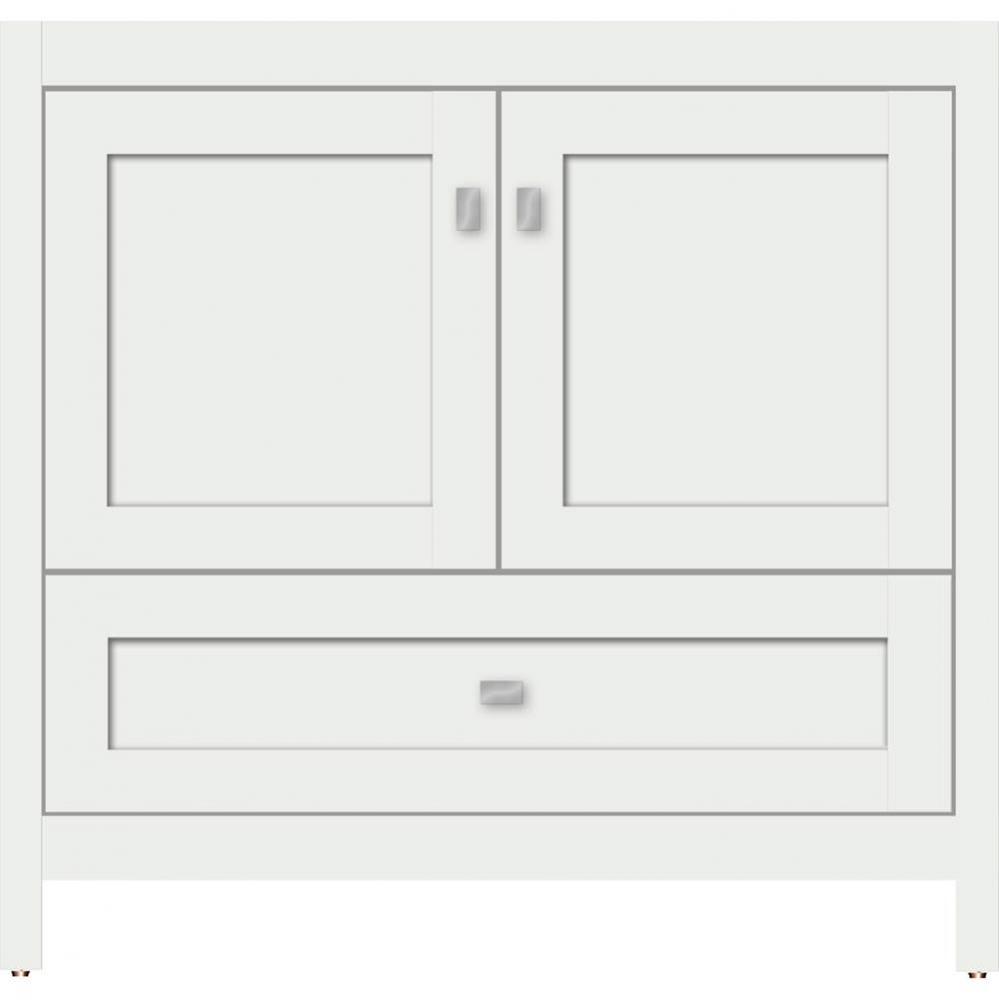 36 X 21 X 34.5 Alki Essence Vanity Shaker Powder Grey Std
