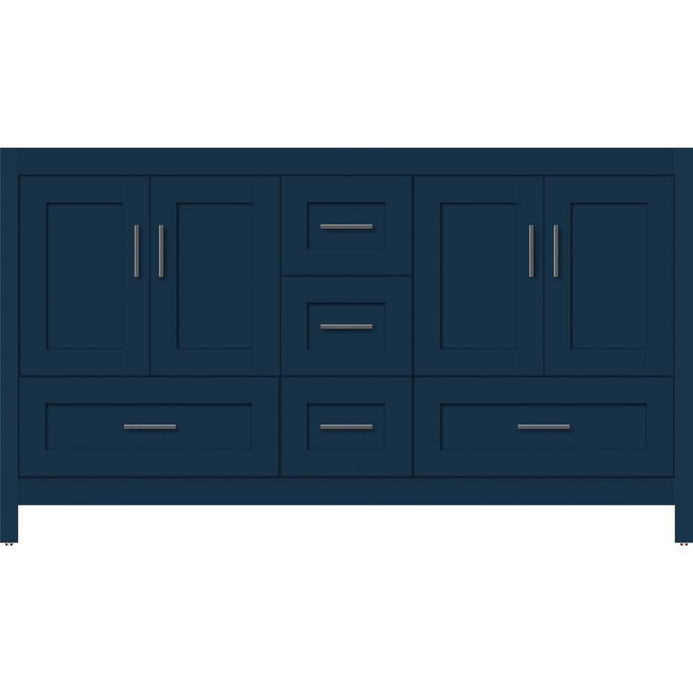 60 X 18.5 X 34.5 Alki Essence Vanity Shaker Lapis Night Db