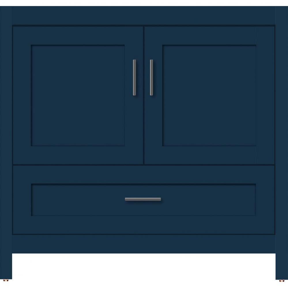 36 X 18.5 X 34.5 Alki Essence Vanity Shaker Lapis Night Std