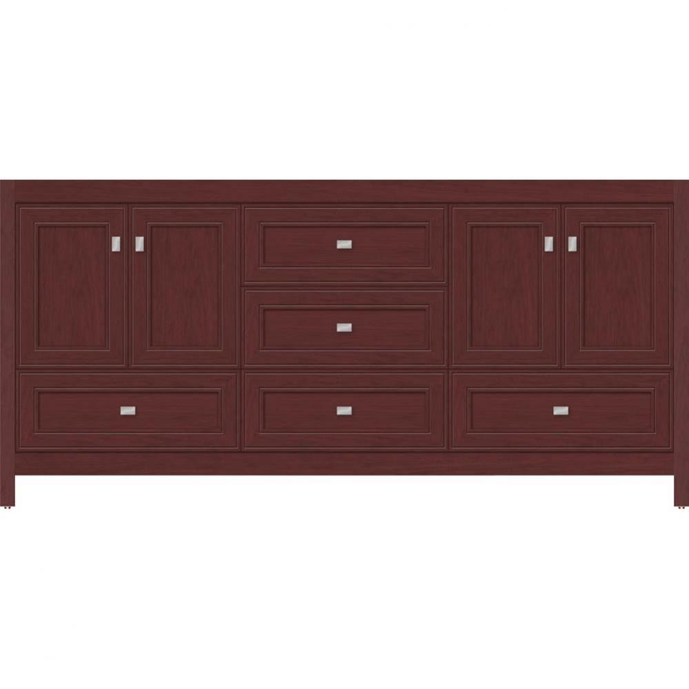 72 X 21 X 34.5 Alki Essence Vanity Deco Miter Dk Cherry Db