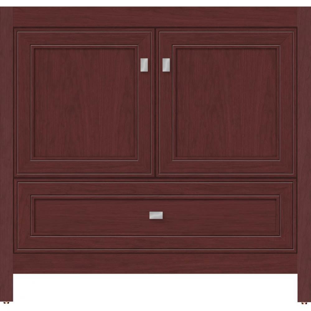 36 X 21 X 34.5 Alki Essence Vanity Deco Miter Dk Cherry Std