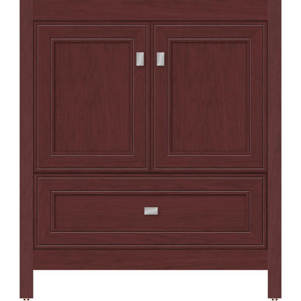 30 X 18.5 X 34.5 Alki Essence Vanity Deco Miter Dk Cherry Std
