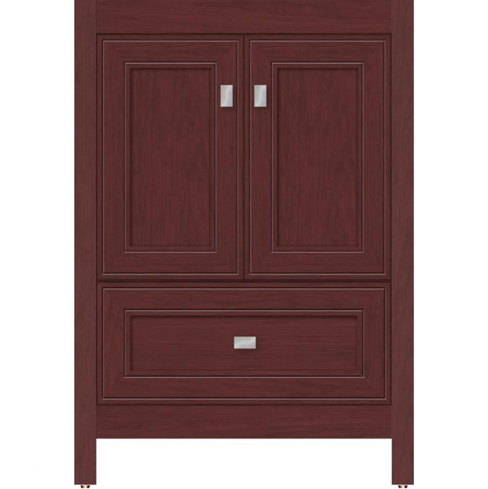 24 X 18.5 X 34.5 Alki Essence Vanity Deco Miter Dk Cherry Std