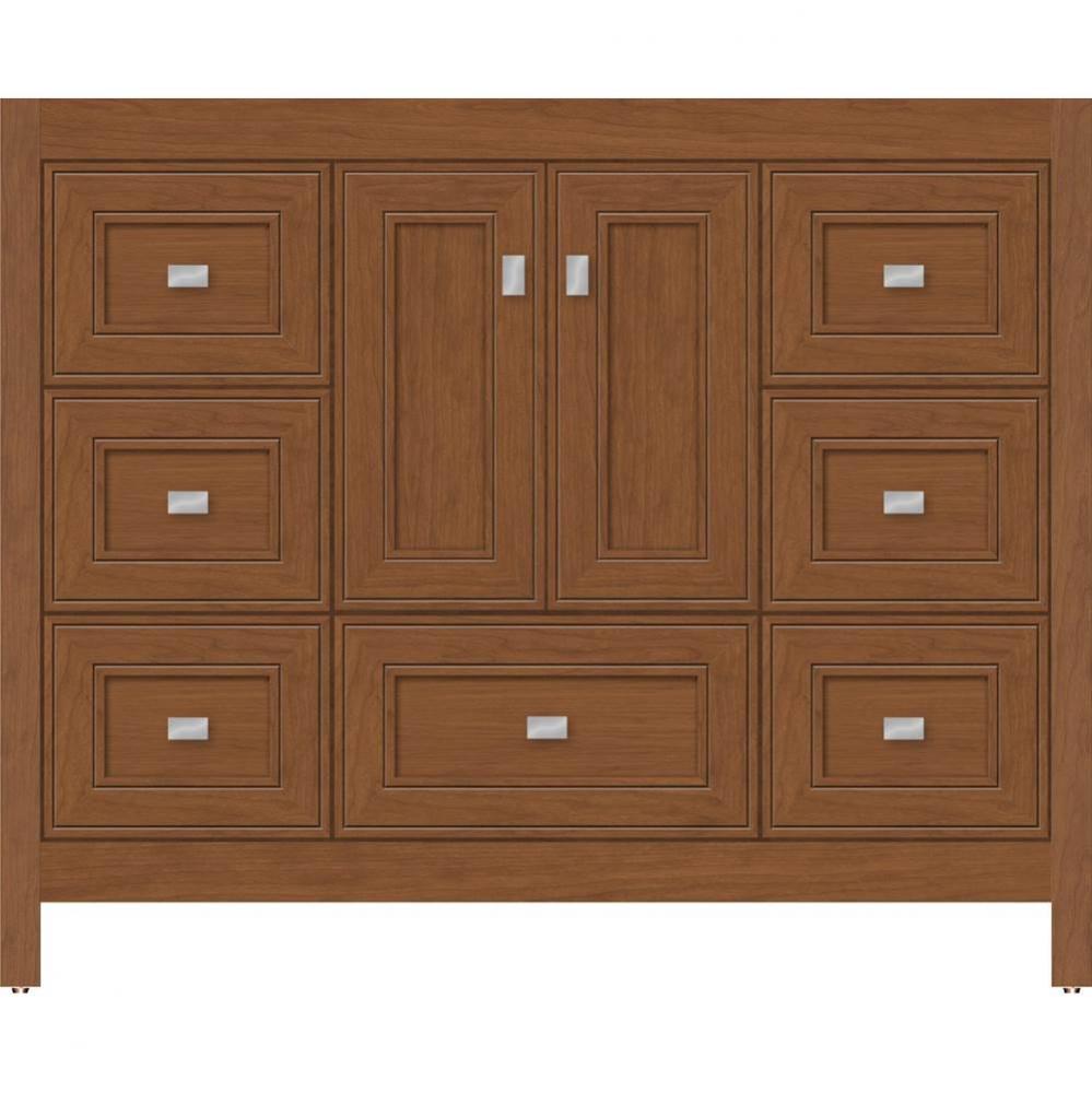 42 X 18.5 X 34.5 Alki Essence Vanity Deco Miter Cinn Cherry Sb