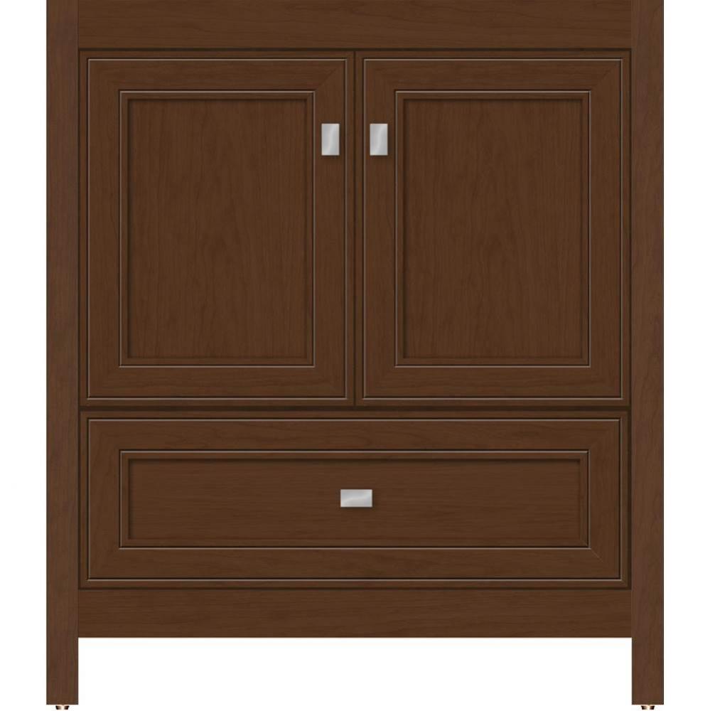 30 X 18.5 X 34.5 Alki Essence Vanity Deco Miter Pecan Cherry Std