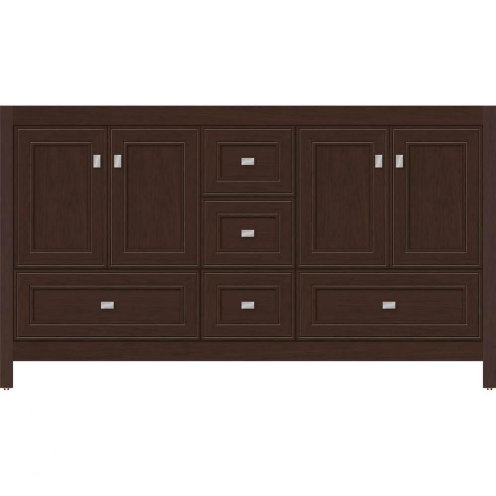 60 X 21 X 34.5 Alki Essence Vanity Deco Miter Choc Cherry Db