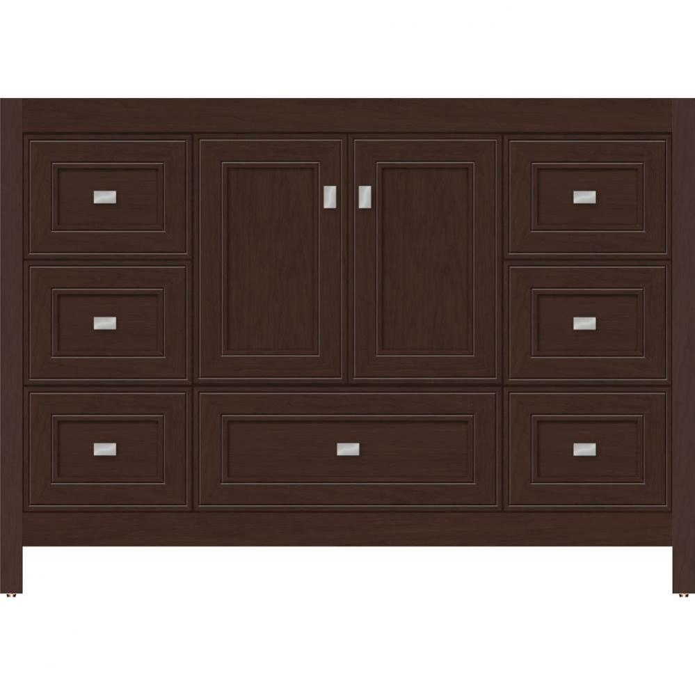 48 X 21 X 34.5 Alki Essence Vanity Deco Miter Choc Cherry Sb