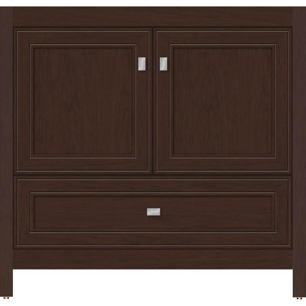 36 X 18.5 X 34.5 Alki Essence Vanity Deco Miter Choc Cherry Std