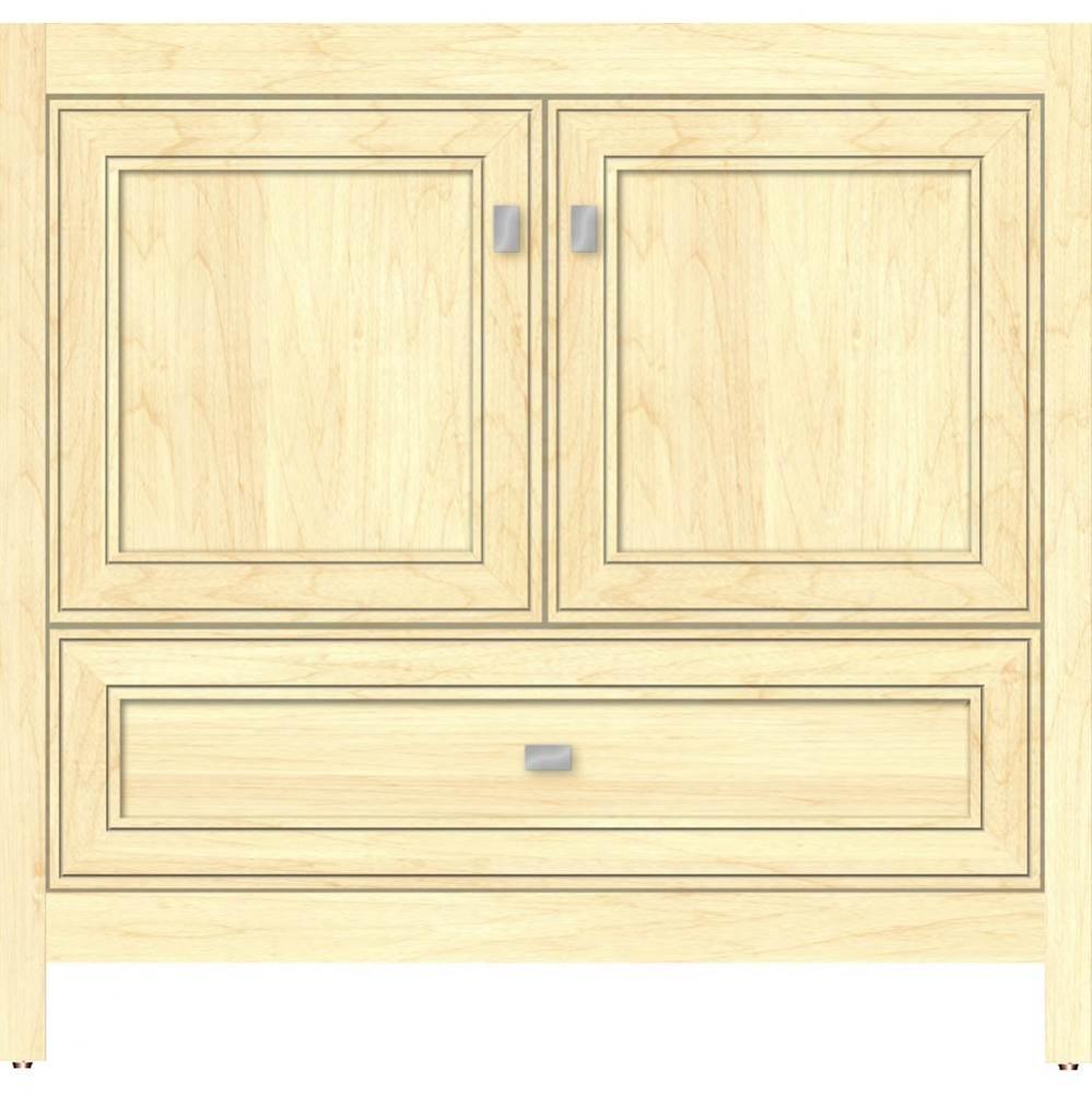 36 X 18.5 X 34.5 Alki Essence Vanity Deco Miter Nat Maple Std