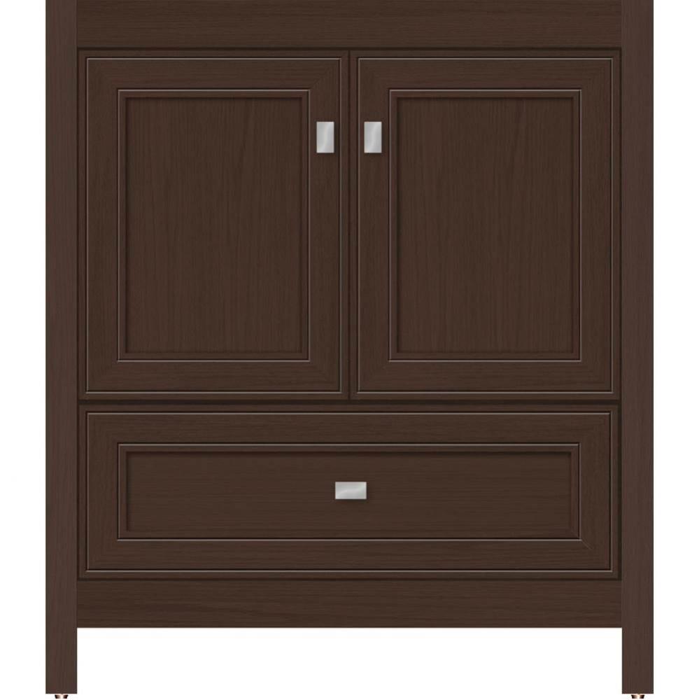30 X 18.5 X 34.5 Alki Essence Vanity Deco Miter Choc Oak Std