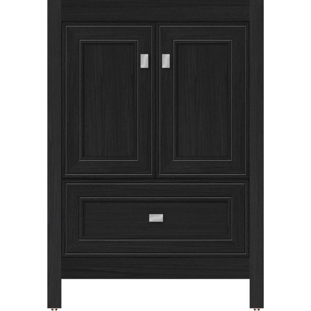 24 X 21 X 34.5 Alki Essence Vanity Deco Miter Midnight Oak Std