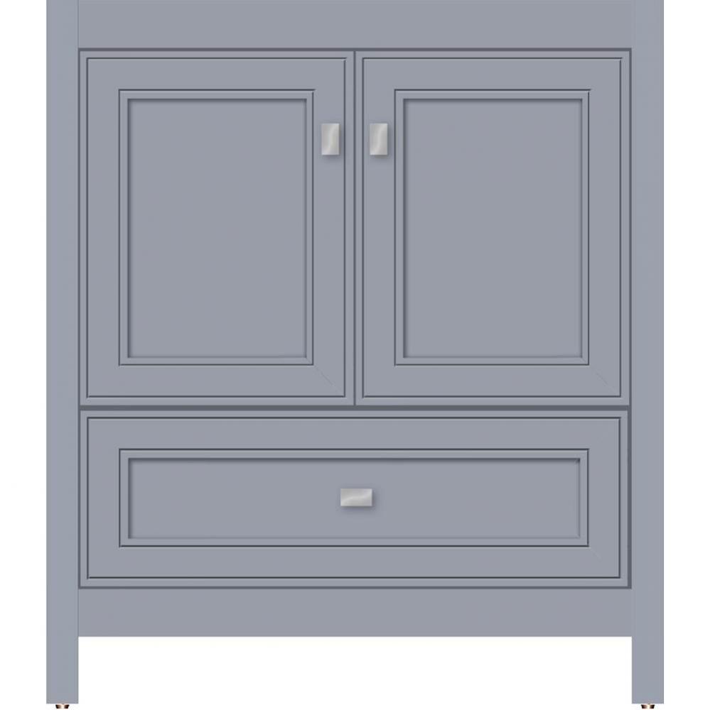30 X 21 X 34.5 Alki Essence Vanity Deco Miter Sat Silver Std