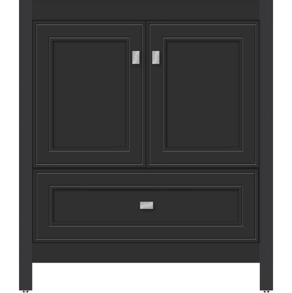 30 X 21 X 34.5 Alki Essence Vanity Deco Miter Sat Black Std